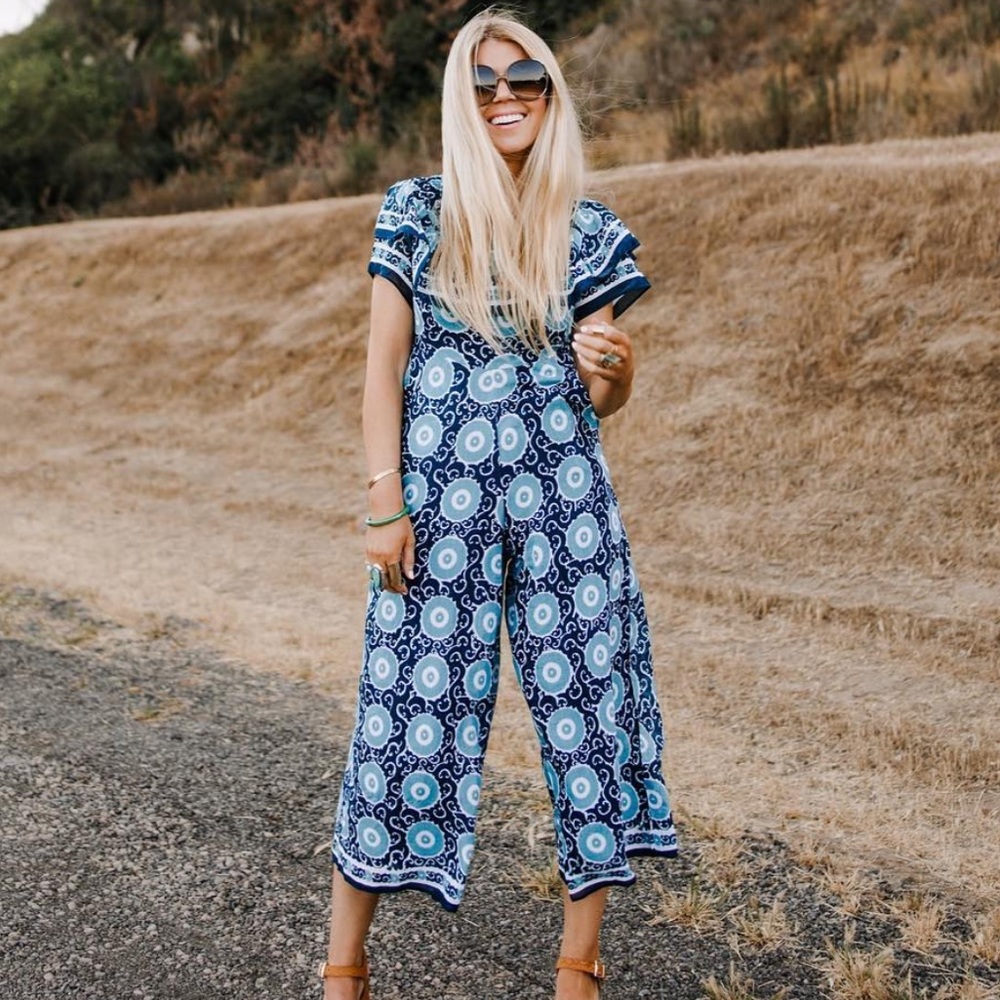 Romantic Ruffled Jumpsuit